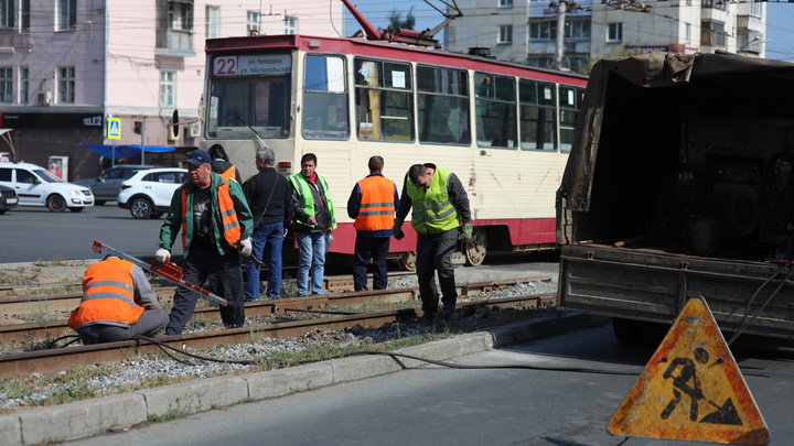 В Новокузнецке из-за ремонта рельсов временно закроют трамвайный маршрут