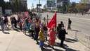 Новосибирцы вышли на акцию «Бессмертный полк», несмотря на запреты
