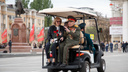 На парад Победы в Волгограде привезли всего четырех ветеранов