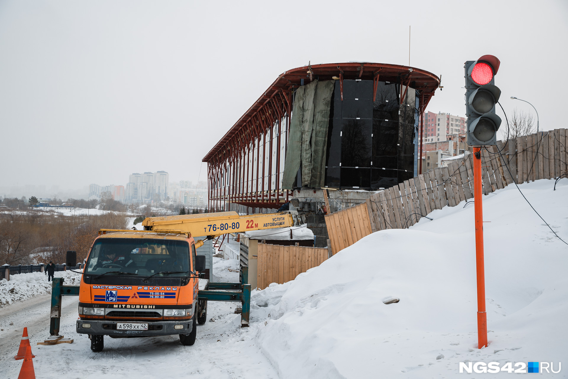 Так выглядела стройплощадка в феврале 2021-го Так выглядела стройплощадка в феврале 2021-го
