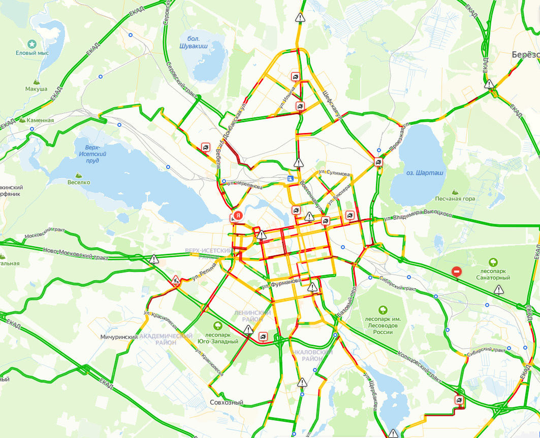 Дождь в екатеринбурге сегодня карта