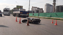 Появилось видео смертельной аварии с мотоциклистом на Большевистской в Новосибирске