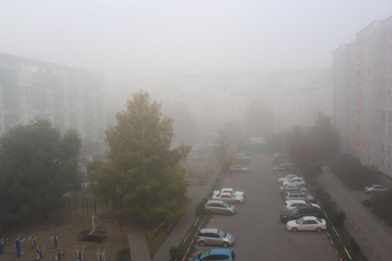 Накрыло плотно. Почему сегодня утром был туман в Тимашевске.