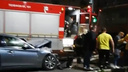 «Водитель в тяжелом состоянии»: в Ярославле легковушка влетела в троллейбус