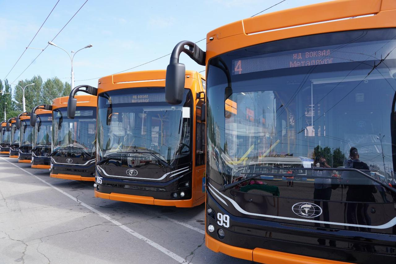 Для сравнения: парк троллейбусов в Самаре (приобретены в 2021 году)