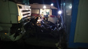 В аварии с грузовиком и легковушкой под Новосибирском погибли четверо мужчин