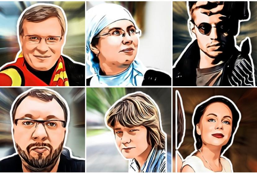 Всего у Красной линии семь хранителей и очень много волонтеров. На этом коллаже нет только главного хранителя Вилены Петрищевой Всего у Красной линии семь хранителей и очень много волонтеров. На этом коллаже нет только главного хранителя Вилены Петрищевой