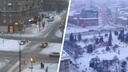 На улицах Новосибирска заметили десятки экипажей ГИБДД и автозаков