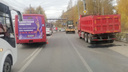Из-за дорожных работ на крупном проспекте Ярославля образовалась пробка