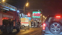 Появилось видео момента ДТП со скорой помощью на улице Авроры