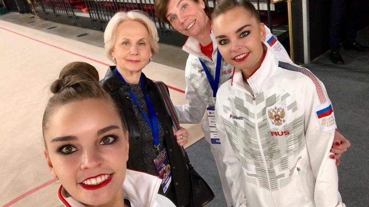 Сестры Аверины завоевали четыре золота на московском этапе Гран-при по художественной гимнастике