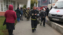 Из бизнес-центра на Островского пришлось эвакуировать 80 человек — загорелась электрощитовая
