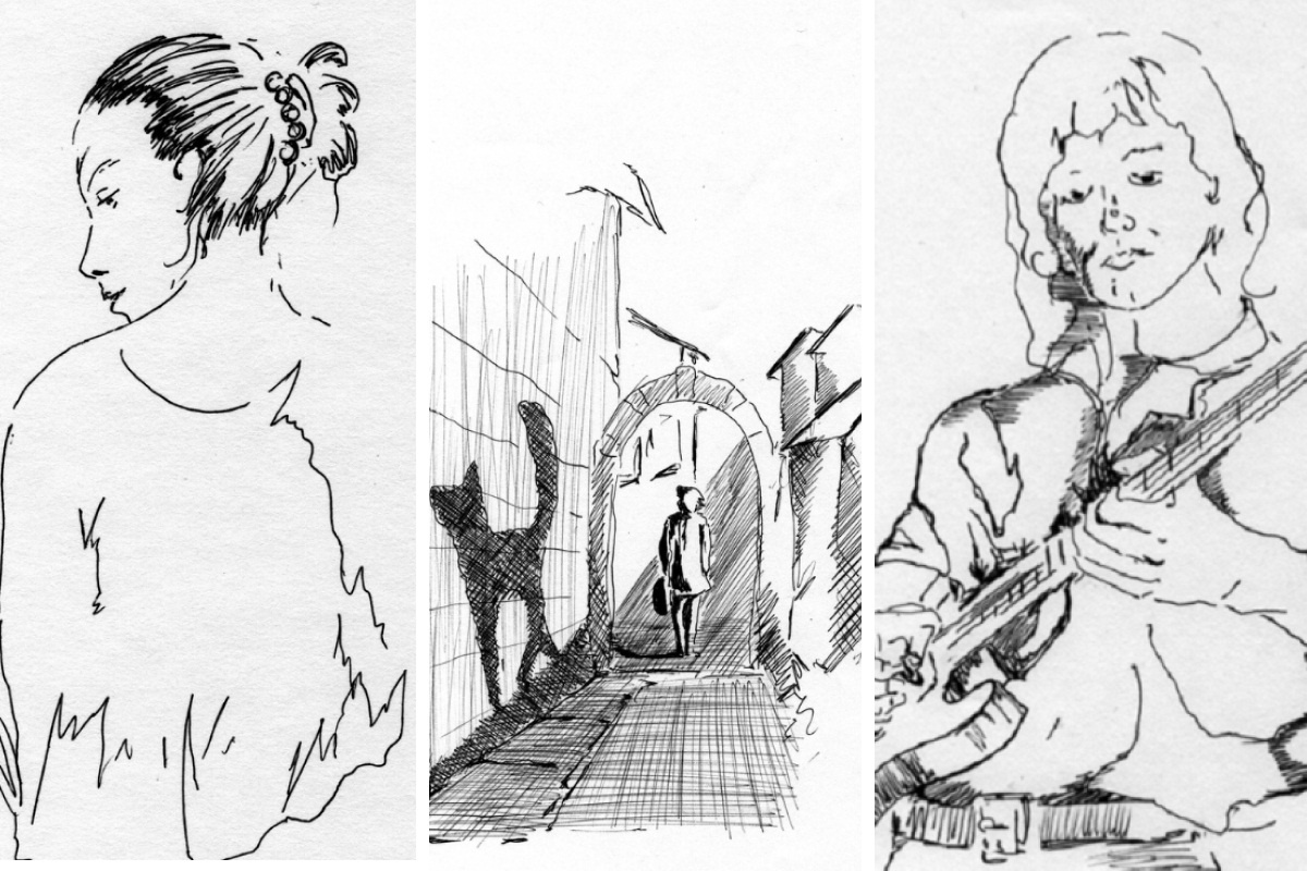 Иллюстрации к книге Александра Шардакова «Зазря»