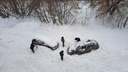 «Ущерба на 150 тысяч»: в Первомайском районе лавина снега с крыши рухнула на припаркованные авто