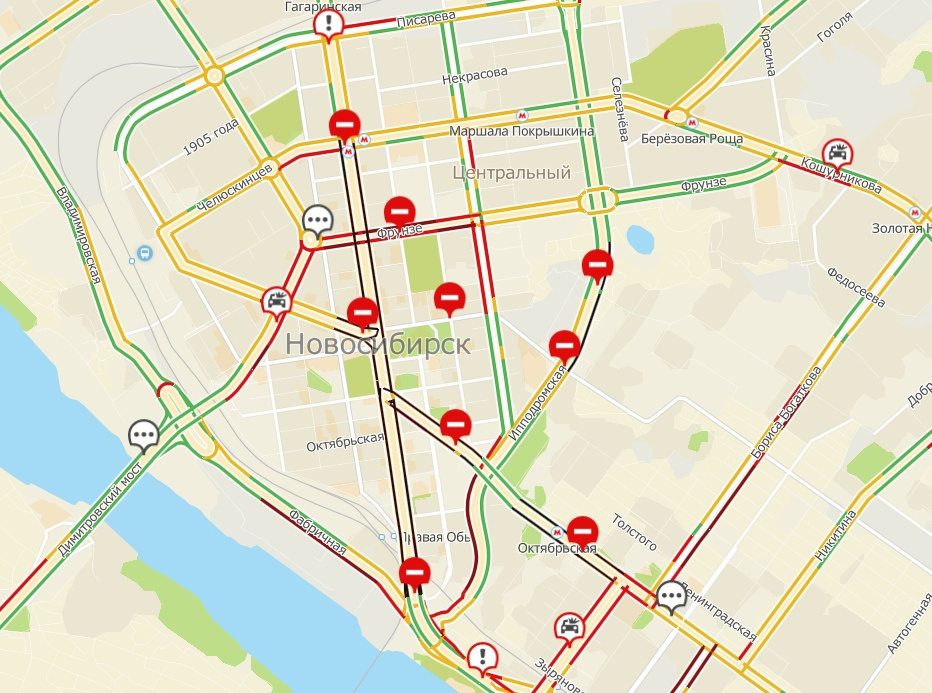 Какие улицы будут перекрыты сегодня в воронеже. Перекрытие дорог Новосибирск 7 мая. Перекрытие улиц на 09.05. Карта перекрытых дорог Воронеж на 9 мая. 9 Мая дороги перекрыты в Новосибирске.