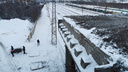 В Ростове демонтировали первый пролет моста на Малиновского