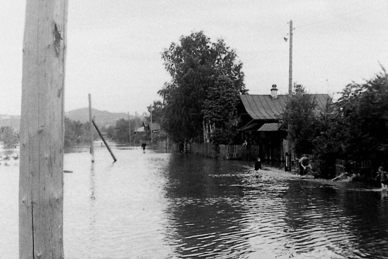Улица Ветеринарная. Наводнение 1964 года