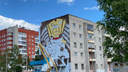 В Северодвинске на здании появится картинка-ребус: показываем процесс