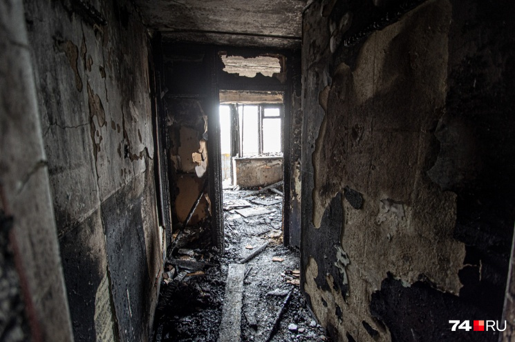 Несколько квартир полностью выгорело в пожарах