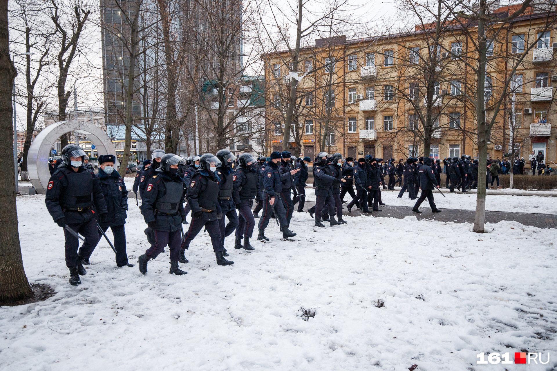 Полиция ушли