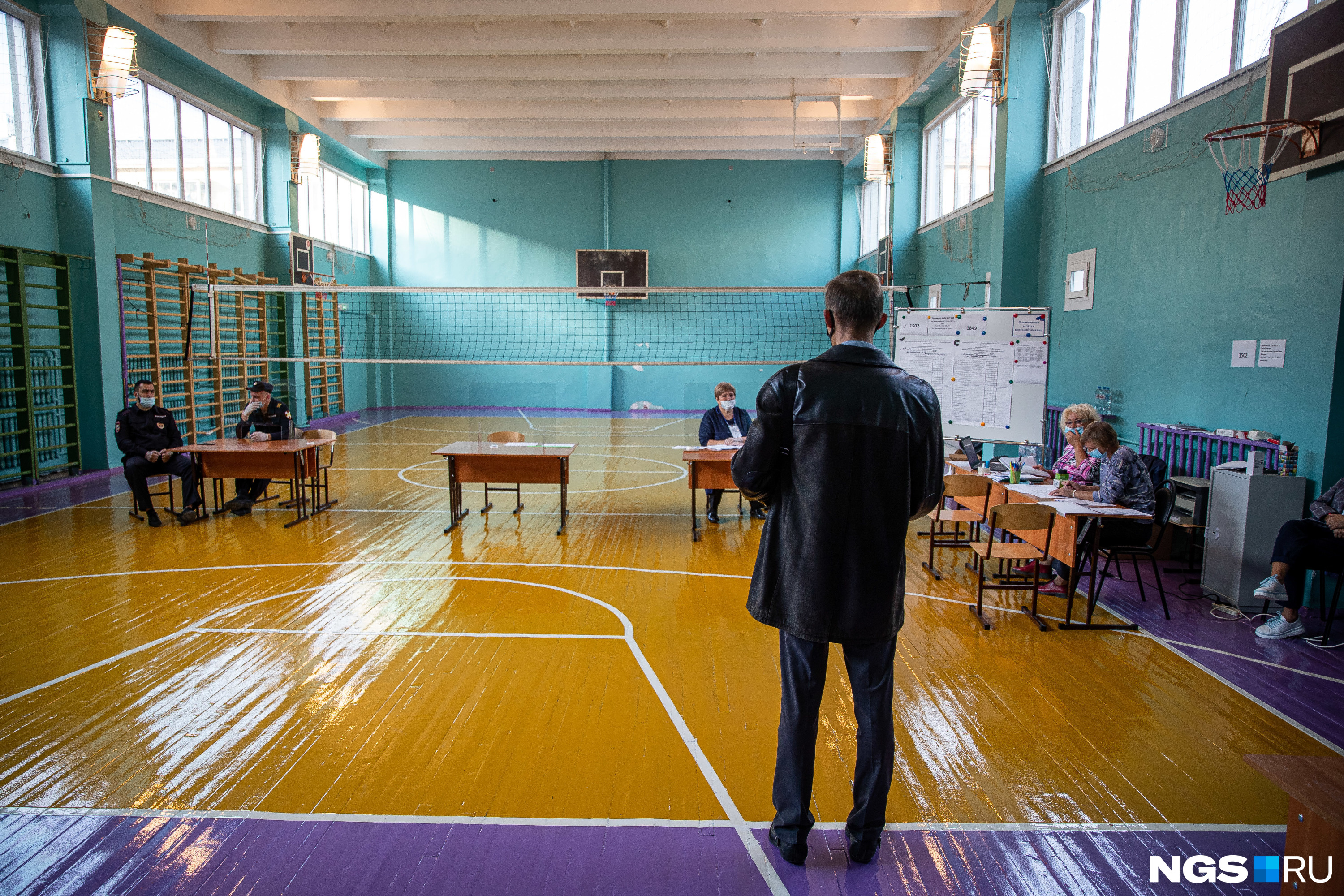 Спортзалы в школах — удобное место для организации голосований Спортзалы в школах — удобное место для организации голосований