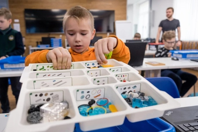 Робототехника дается ученикам с 6 лет
