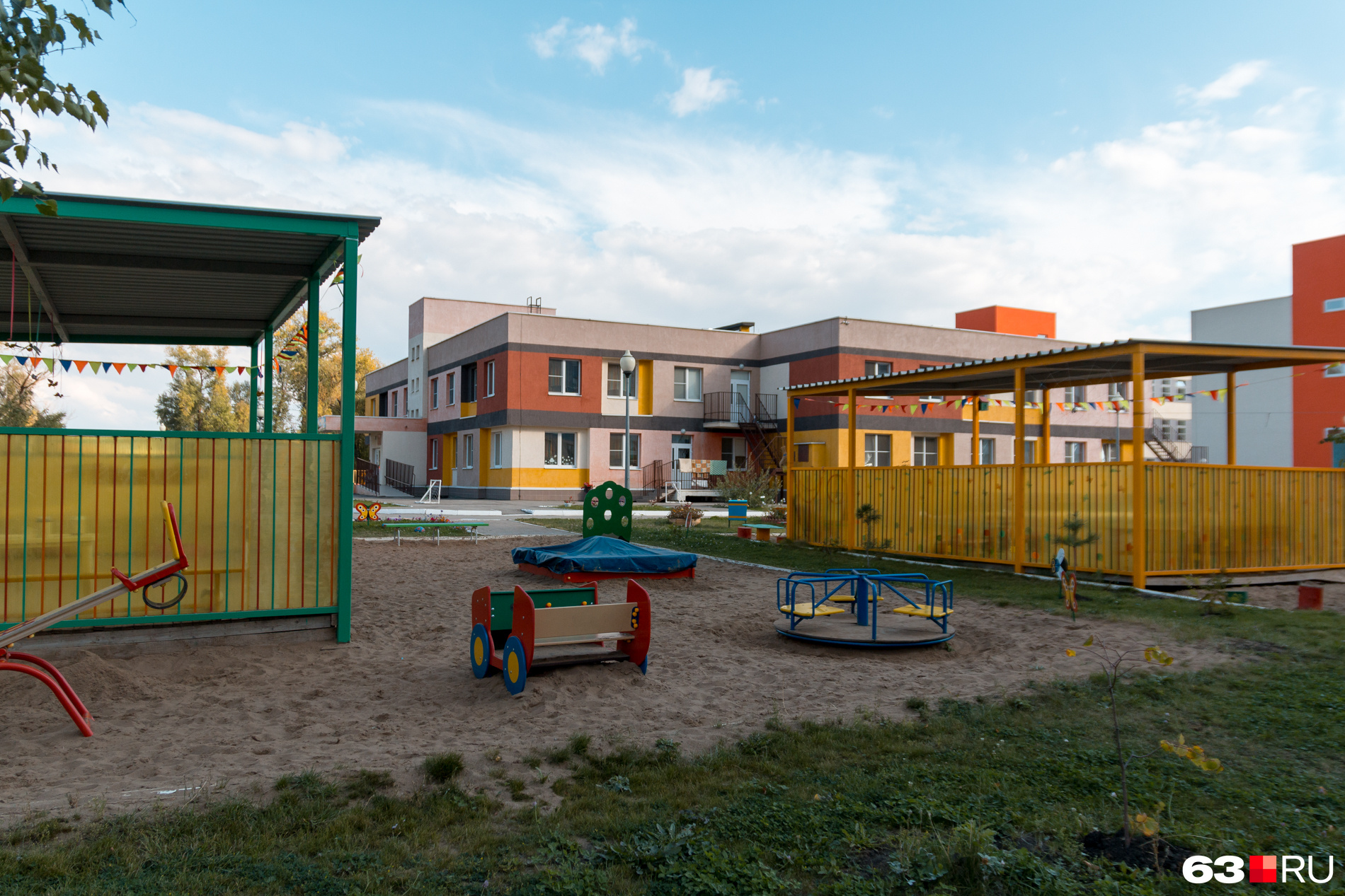 На территории Волгаря работает несколько детских садов