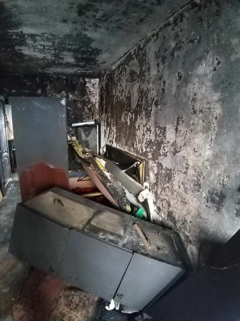 Больше всего пострадала комната Никиты Больше всего пострадала комната Никиты