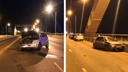 Всех собрал: на Фрунзенском мосту в Самаре столкнулись три автомобиля