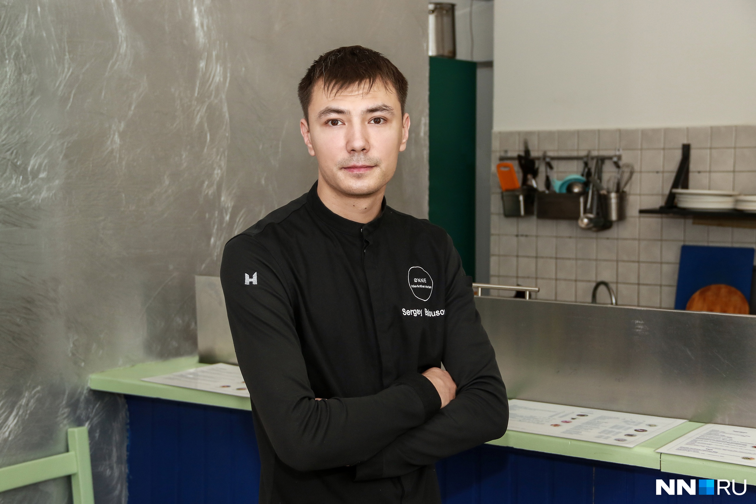 Шеф-повар кафе Сергей Белоусов
