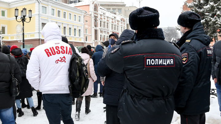 Нижегородского студента задержали по делу о насилии над полицейским на митинге в поддержку Навального