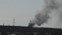 Около Новосибирска загорелся частный дом с газовыми <nobr class="_">баллонами —</nobr> у него обрушилась крыша