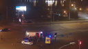 Ночью ГИБДД устроила погоню за УАЗ на площади Ленина — преследование попало на видео