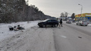 Выехал на встречку: в аварии под Новосибирском погиб водитель «Хонды»