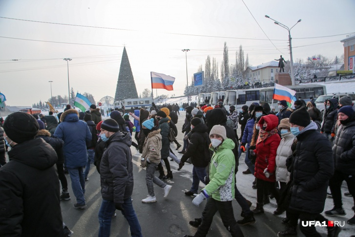 Сторонники Навального запланировали следующий митинг в Уфе