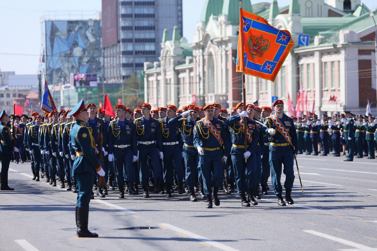 9 мая новосибирск фото