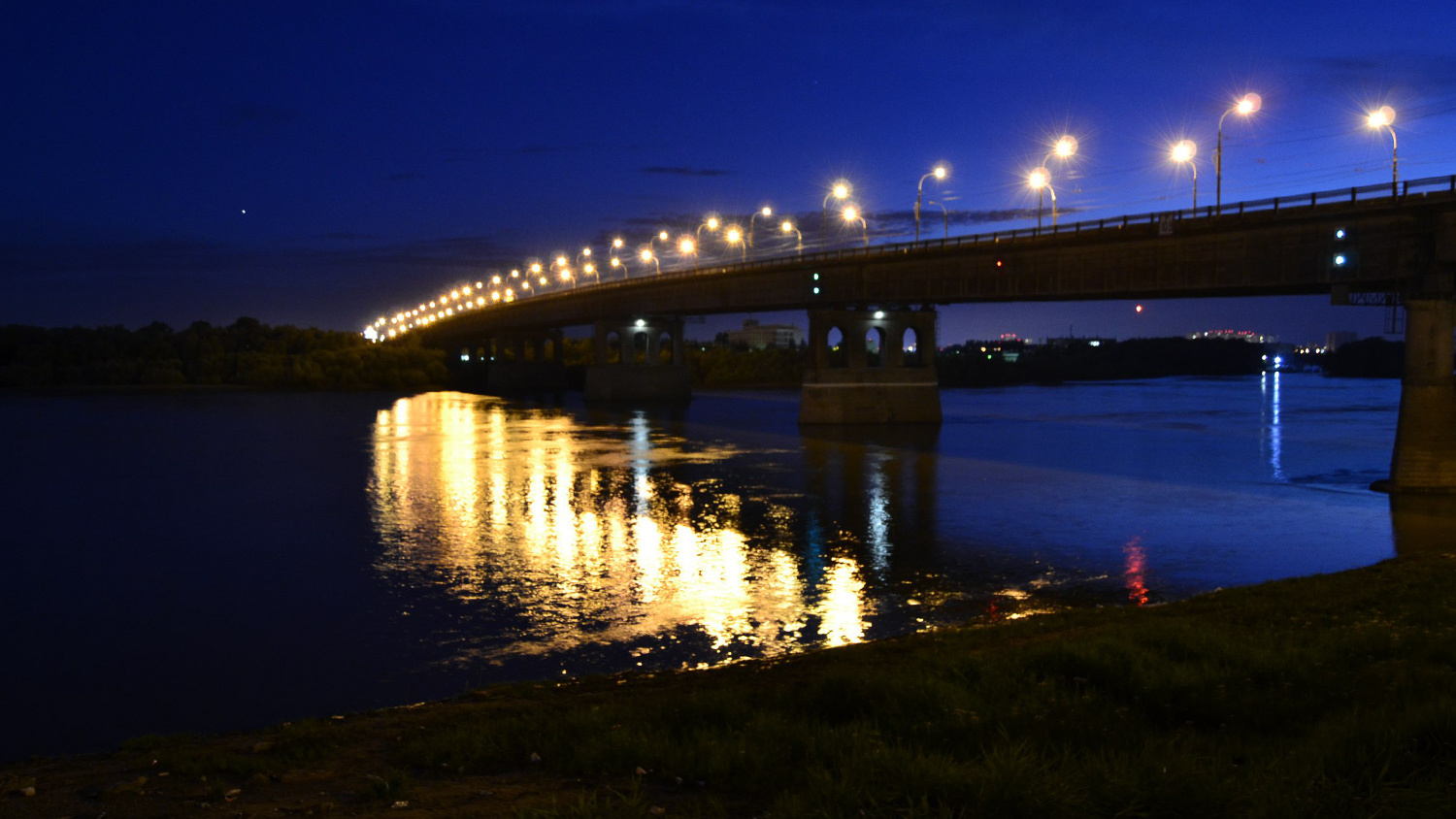 Ленинградский мост Омск