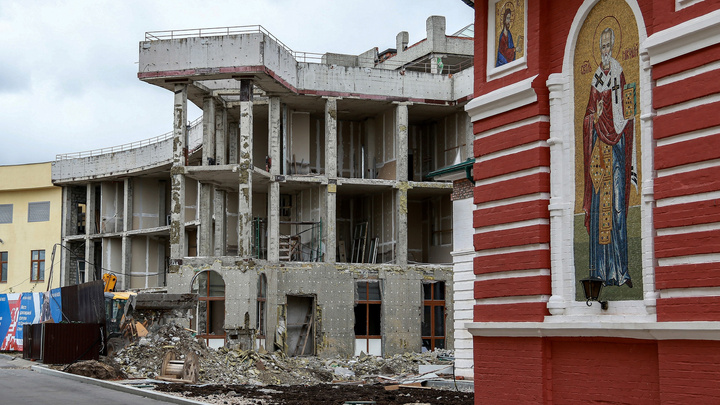 Достройку Дома правительства в Нижегородском кремле перенесли на 2024 год