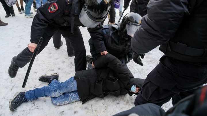 В Красноярске возбудили три уголовных дела после субботней акции 23 января