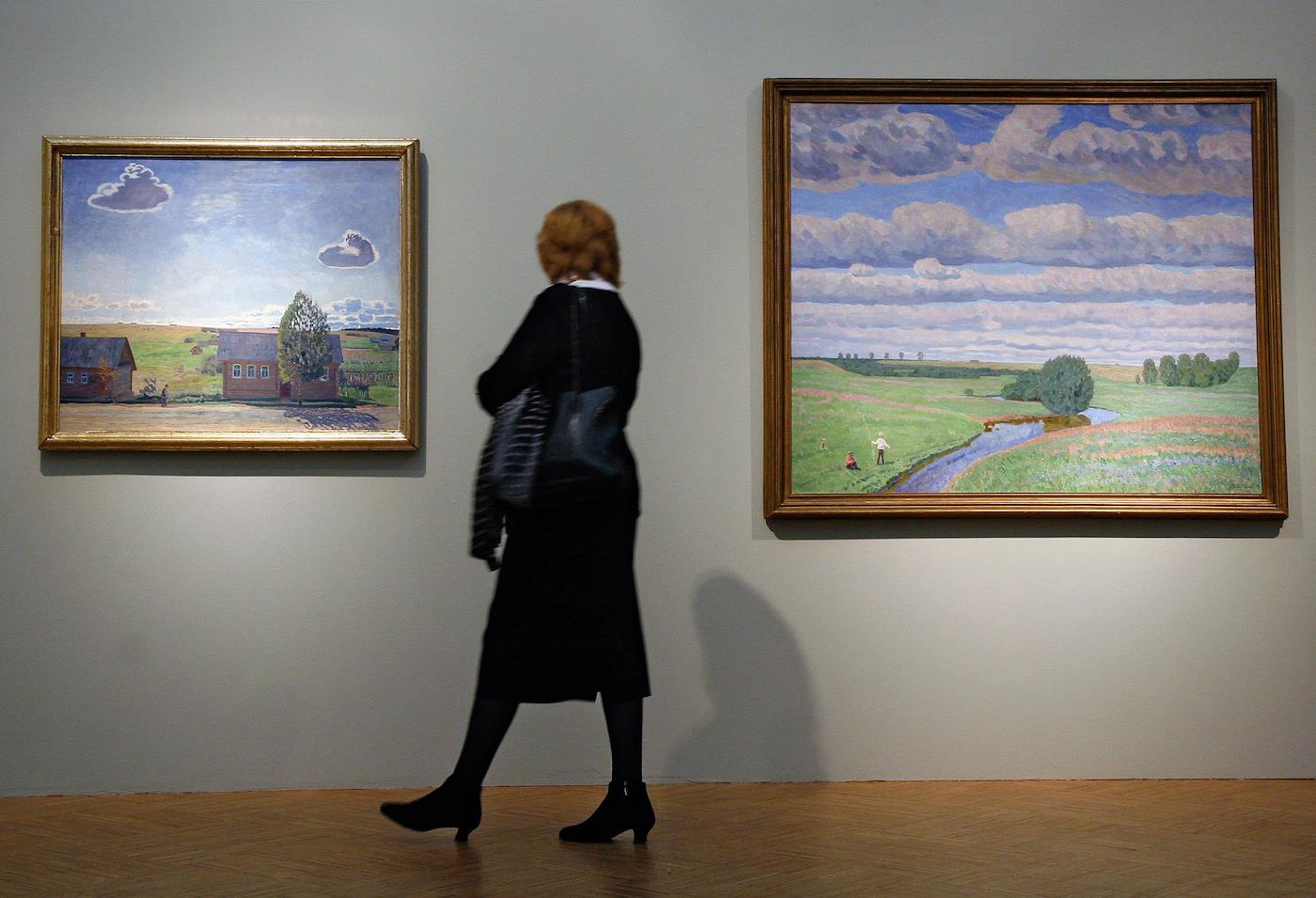 Выставка художника Валентина Сидорова «Гори, гори ясно...» в Государственной Третьяковской галерее.