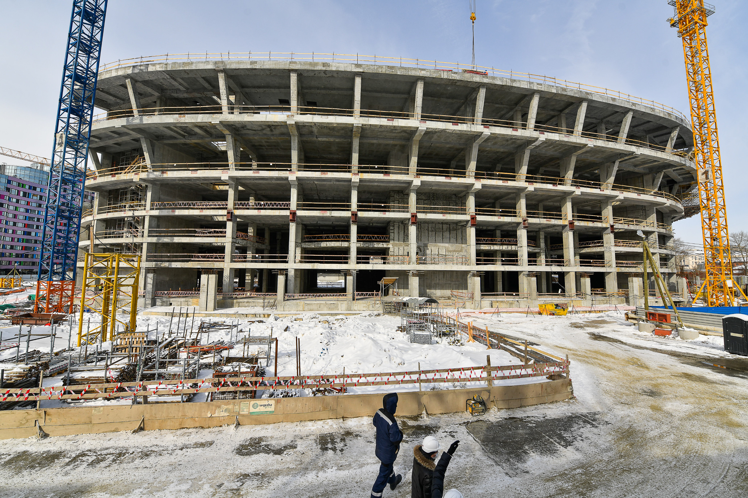 Угмк арена екатеринбург проект