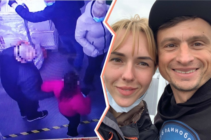 На жену Михаила Чернова в магазине из-за сдвинутой на подбородок маски накинулся покупатель На жену Михаила Чернова в магазине из-за сдвинутой на подбородок маски накинулся покупатель