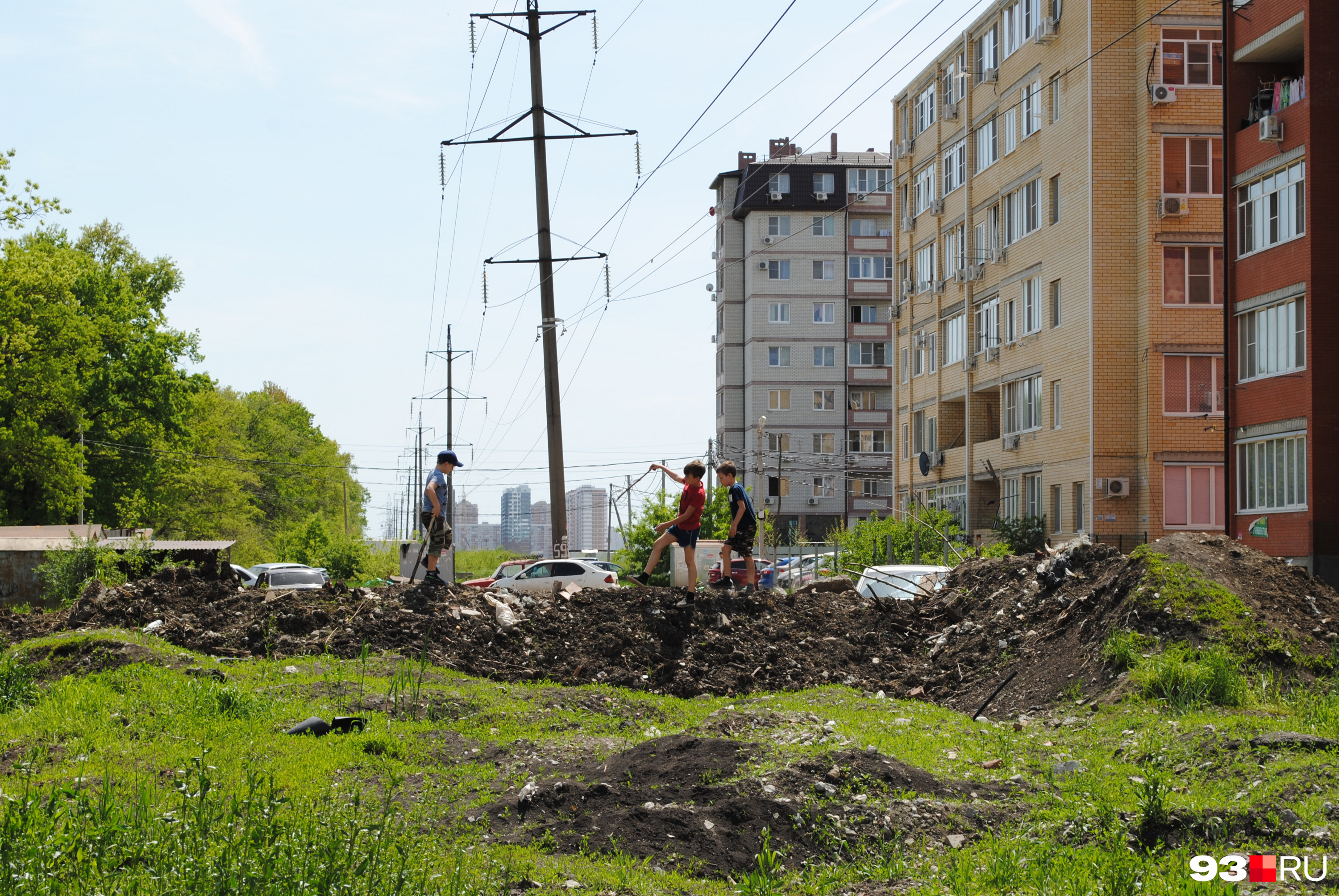 Поселок российский городская 1. Поселок российский.