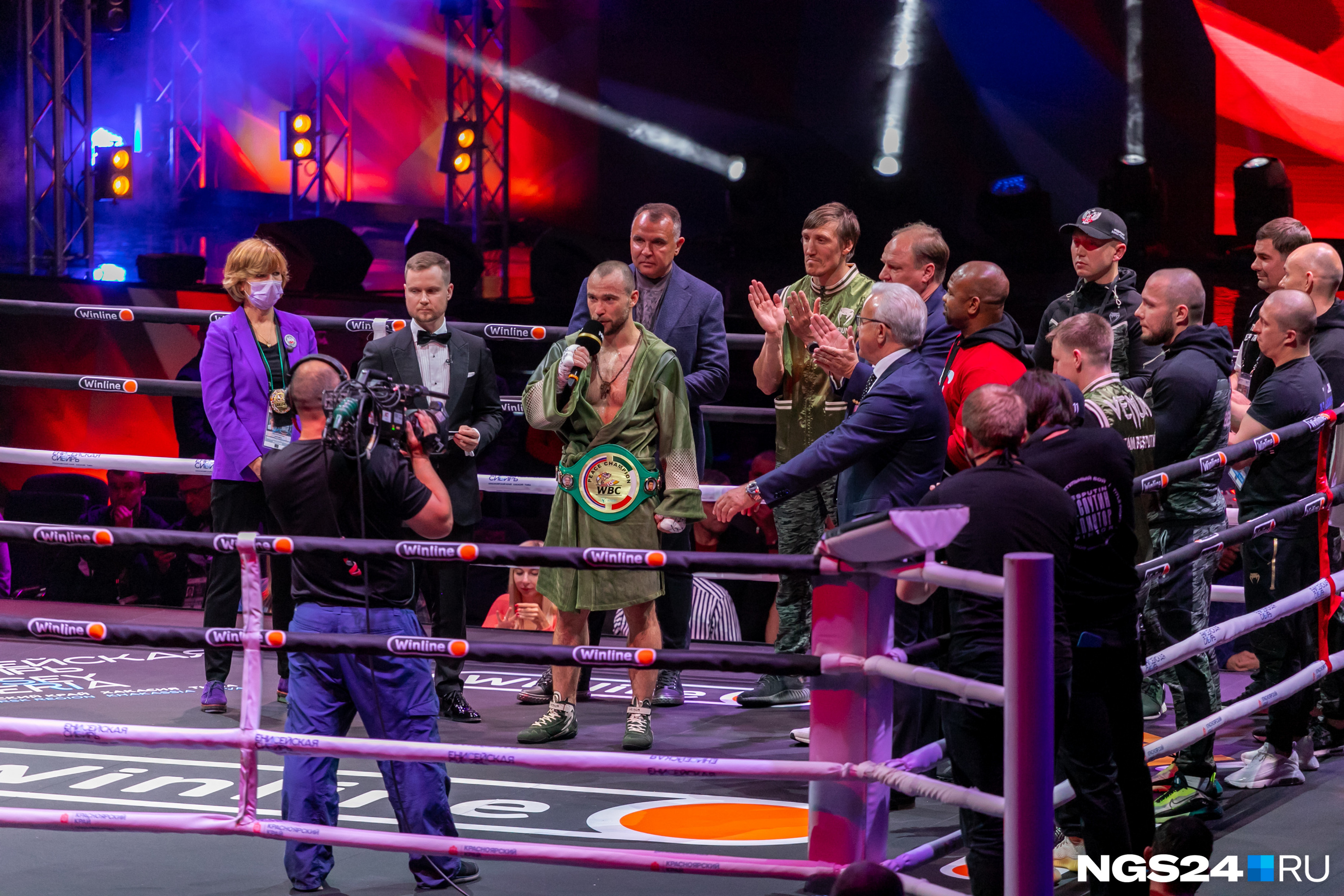 Боксер мечтал боксировать именно в Красноярске
