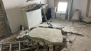 Появились фотографии последствий обрушения стены жилого дома в Самаре