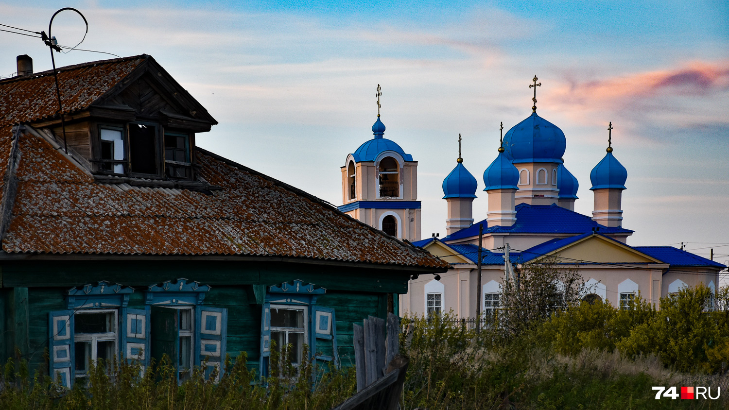 Село Кочкарь и его видная (во всех смыслах) церковь