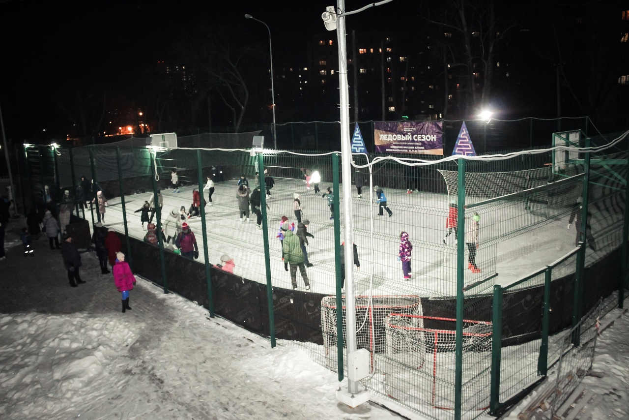 Каток СК «Победа» — один из тех, что участвует в проекте «Ледовый сезон» Каток СК «Победа» — один из тех, что участвует в проекте «Ледовый сезон»