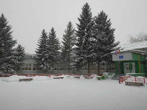 Школа обеспечивает учебными местами школьников с улицы Воронова и проспекта Металлургов