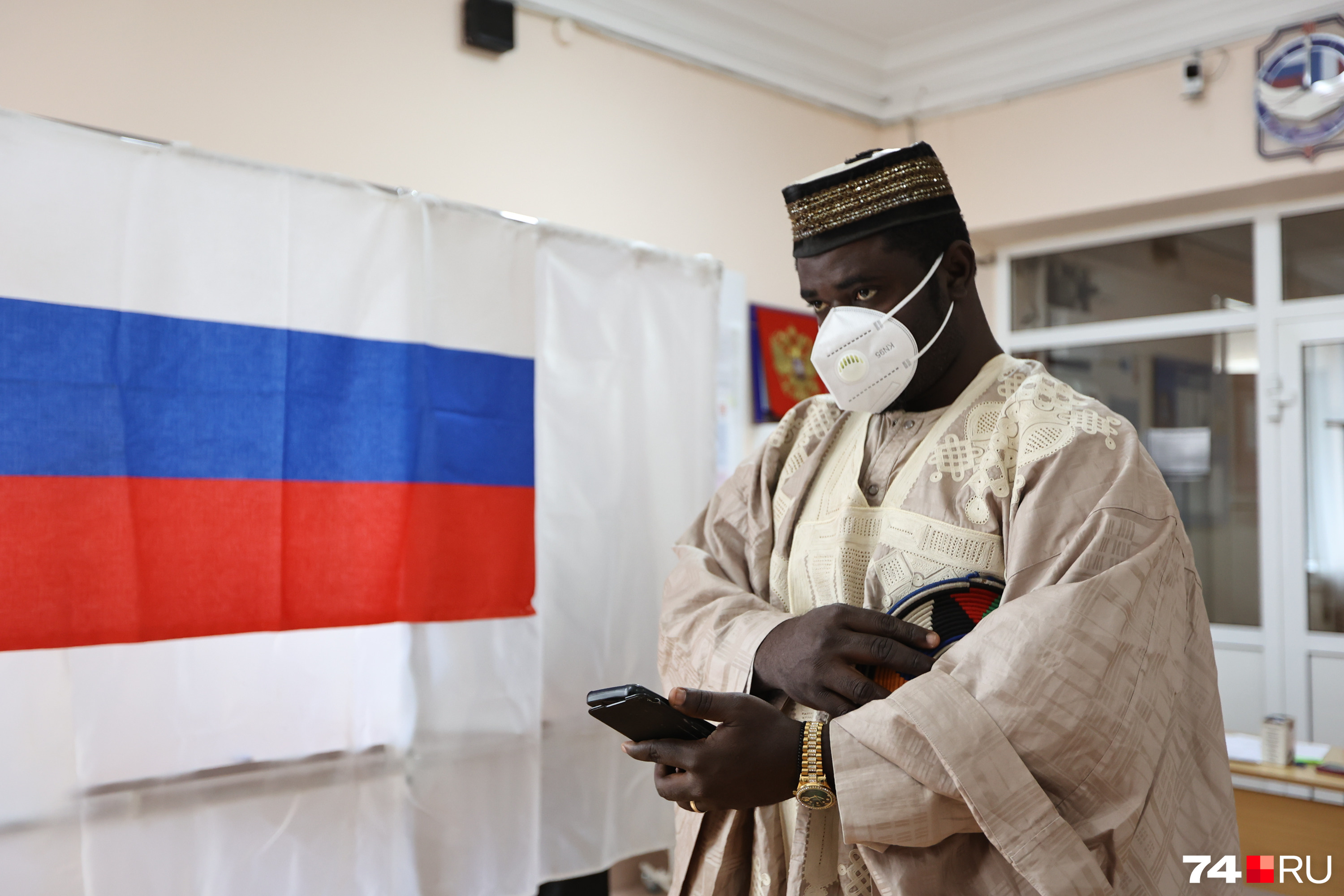 Дипломат из Камеруна на выборах в России второй раз: до этого он наблюдал за голосованием за президента в 2018 году