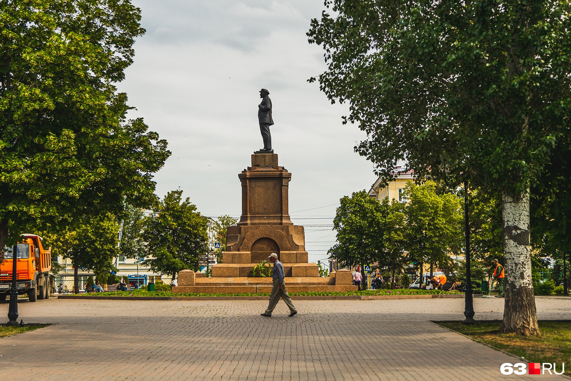 Площадь революции самара карта